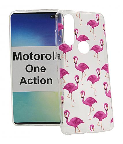 TPU Designcover Motorola One Action