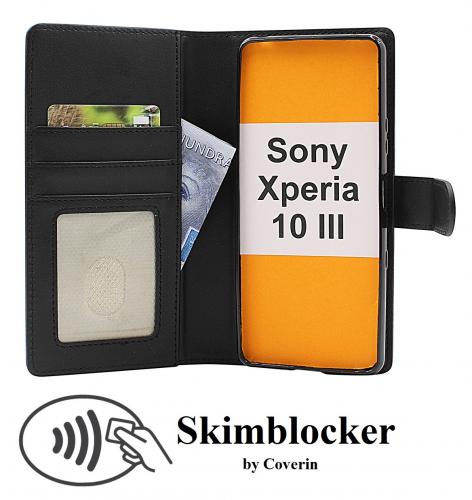 Skimblocker Sony Xperia 10 III Magnet Mobilcover