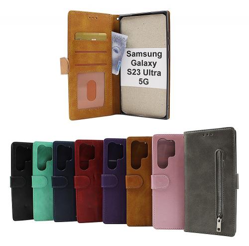 Zipper Standcase Wallet Samsung Galaxy S23 Ultra 5G