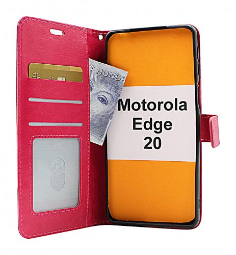 Crazy Horse Wallet Motorola Edge 20