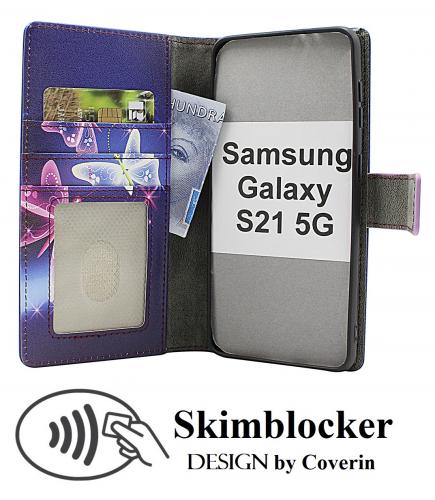 Skimblocker Samsung Galaxy S21 5G Mobilcover Design