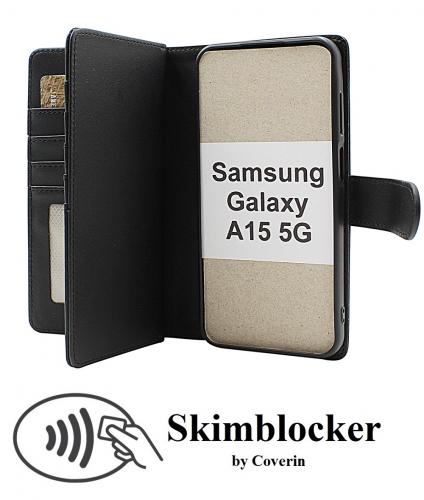 Skimblocker Samsung Galaxy A15 5G XL Magnet Mobilcover