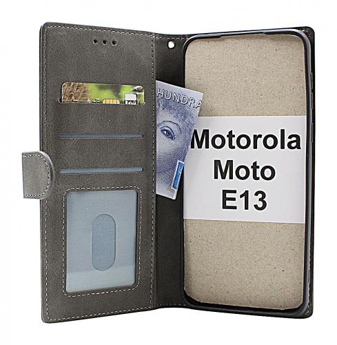 Zipper Standcase Wallet Motorola Moto E13