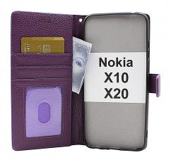 New Standcase Wallet Nokia X10 / Nokia X20