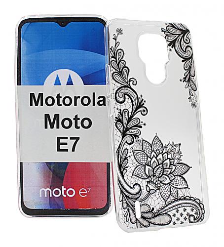 TPU Designcover Motorola Moto E7