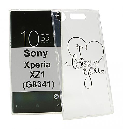 TPU Designcover Sony Xperia XZ1 (G8341)