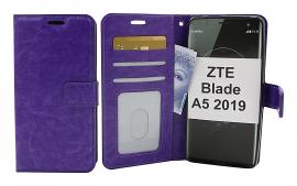 Crazy Horse Wallet ZTE Blade A5 2019