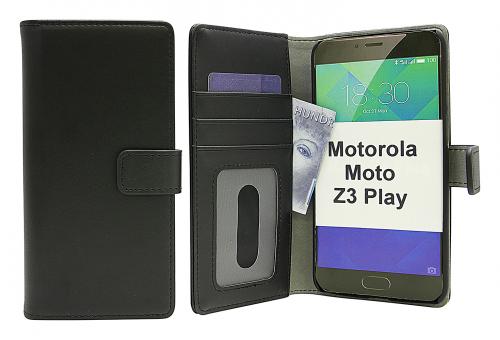 Skimblocker Magnet Wallet Motorola Moto Z3 Play