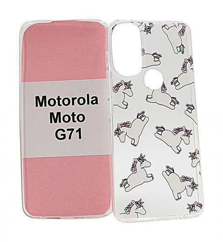 TPU Designcover Motorola Moto G71