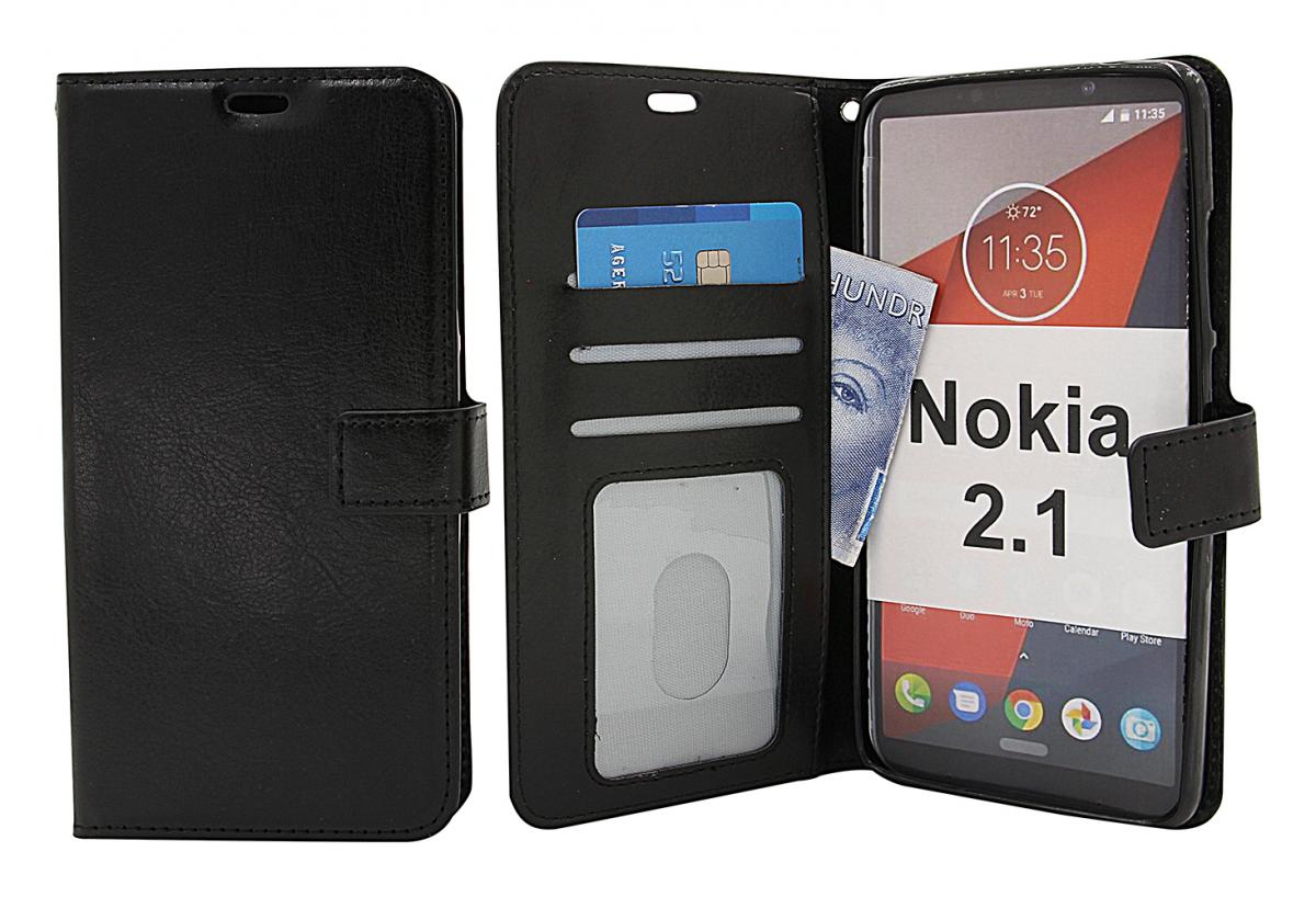 Crazy Horse Wallet Nokia 2.1