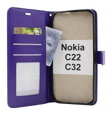 Crazy Horse Wallet Nokia C22 / C32