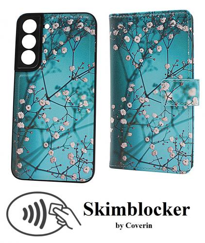 Skimblocker Samsung Galaxy S22 5G Magnet Mobilcover Design