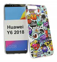 TPU Designcover Huawei Y6 2018