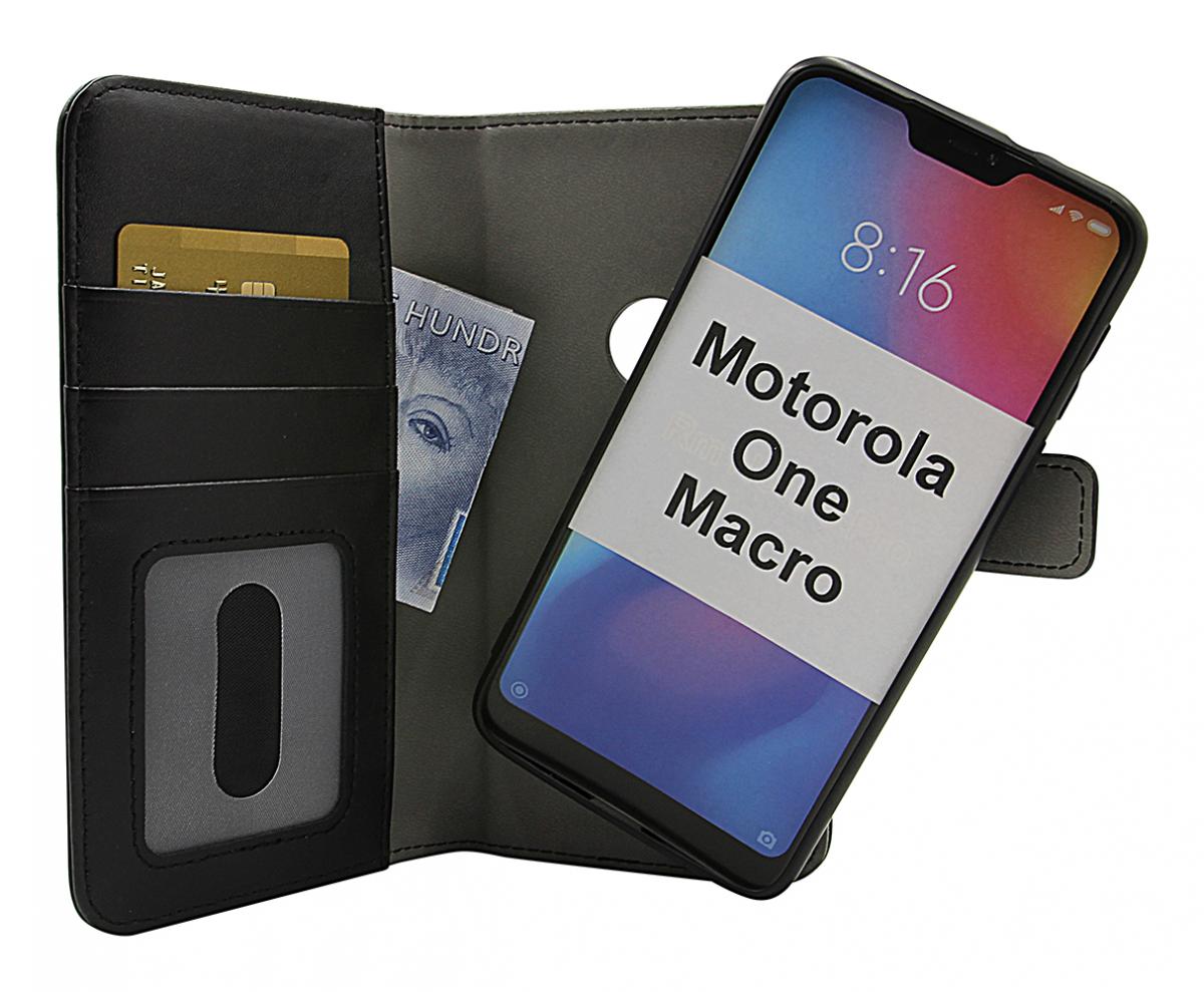 Skimblocker Magnet Wallet Motorola One Macro