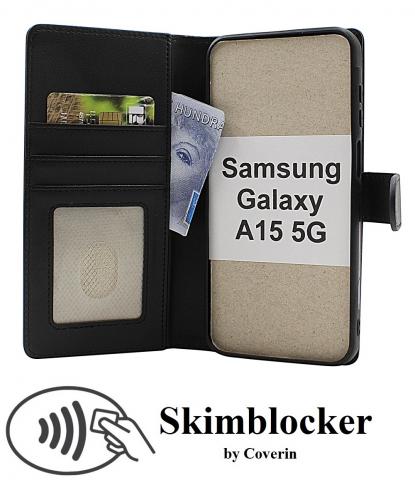 Skimblocker Magnet Wallet Samsung Galaxy A15 5G