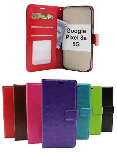 Crazy Horse Wallet Google Pixel 8a 5G