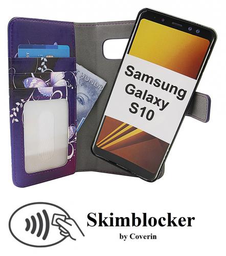 Skimblocker Magnet Designwallet Samsung Galaxy S10 (G973F)