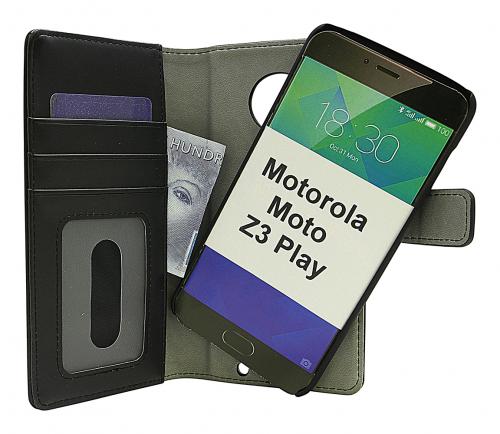 Skimblocker Magnet Wallet Motorola Moto Z3 Play