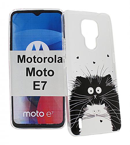 TPU Designcover Motorola Moto E7