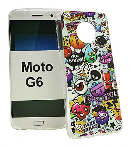 TPU Designcover Motorola Moto G6