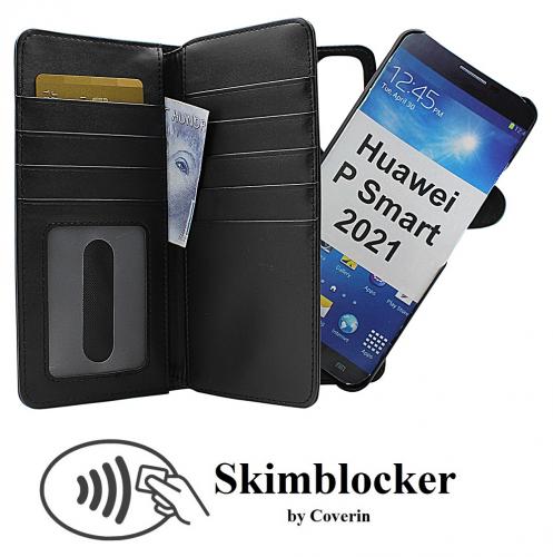 Skimblocker XL Magnet Wallet Huawei P Smart 2021