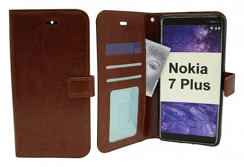 Crazy Horse Wallet Nokia 7 Plus
