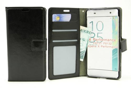 Crazy Horse Wallet Sony Xperia X Performance (F8131)