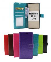 Crazy Horse Wallet Motorola Moto G04