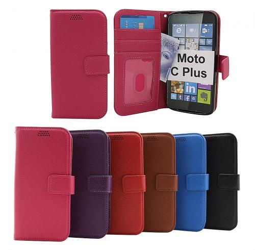 New Standcase Wallet Moto C Plus (XT1723)