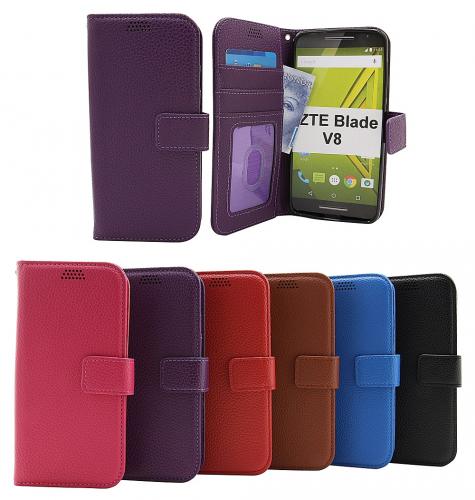 New Standcase Wallet ZTE Blade V8