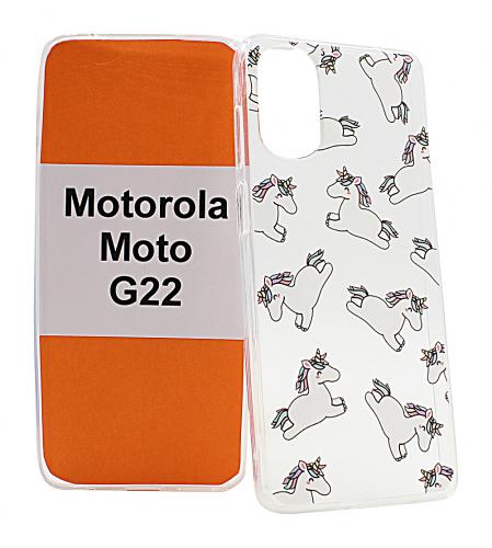 TPU Designcover Motorola Moto G22