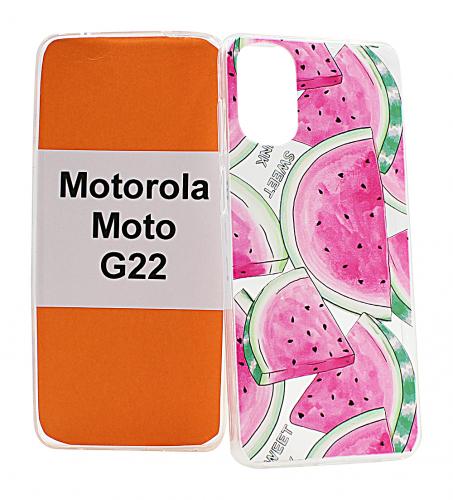 TPU Designcover Motorola Moto G22