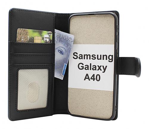 Skimblocker Samsung Galaxy A40 Magnet Mobilcover