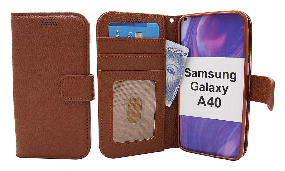 New Standcase Wallet Samsung Galaxy A40 (A405FN/DS)