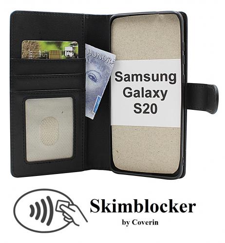 Skimblocker Samsung Galaxy S20 / S20 5G Magnet Mobilcover