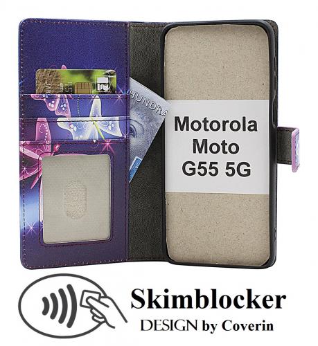 Skimblocker Motorola Moto G55 5G Mobilcover Design