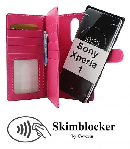 Skimblocker XL Magnet Wallet Sony Xperia 1 (J9110)