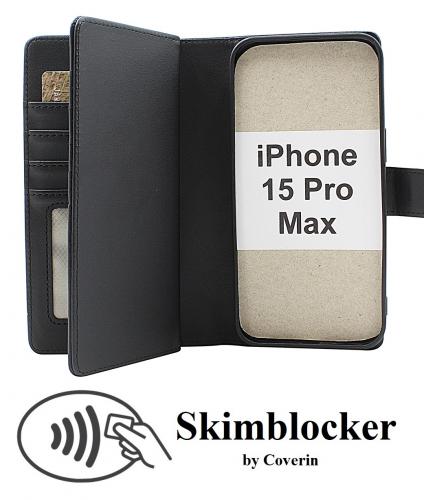 Skimblocker iPhone 15 Pro Max XL Magnet Mobilcover