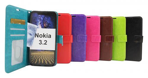 Crazy Horse Wallet Nokia 3.2