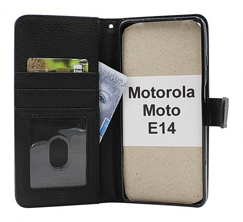 New Standcase Motorola Moto E14 Mobilcover