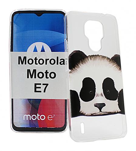 TPU Designcover Motorola Moto E7