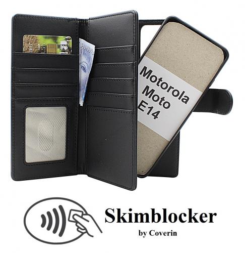 Skimblocker Motorola Moto E14 XL Magnet Mobilcover