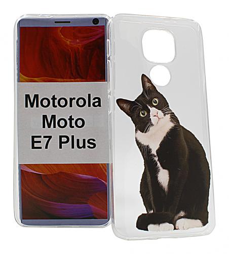 TPU Designcover Motorola Moto E7 Plus