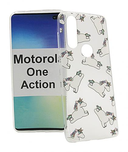 TPU Designcover Motorola One Action