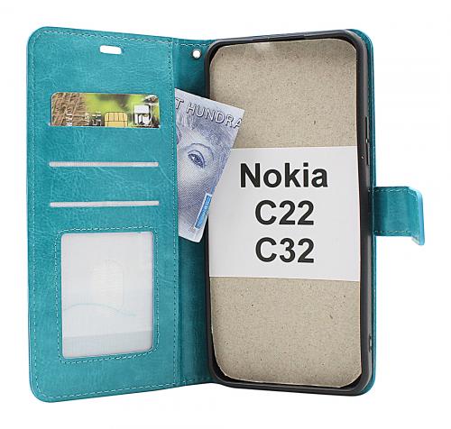 Crazy Horse Wallet Nokia C22 / C32