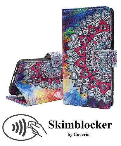 Skimblocker Samsung Galaxy S22 5G Magnet Mobilcover Design