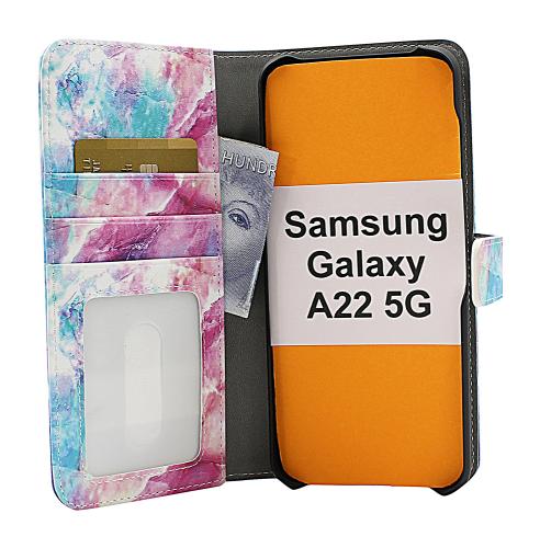 Skimblocker Magnet Designwallet Samsung Galaxy A22 5G (SM-A226B)