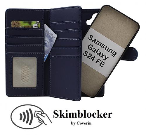 Skimblocker Samsung Galaxy S24 FE XL Magnet Mobilcover