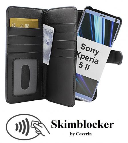 Skimblocker XL Magnet Wallet Sony Xperia 5 II (XQ-AS52)