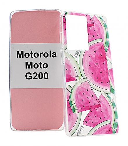 TPU Designcover Motorola Moto G200